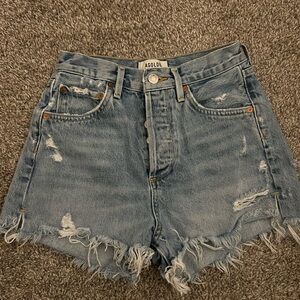 AGOLDE Jaden High Rise Short in Swapmeet